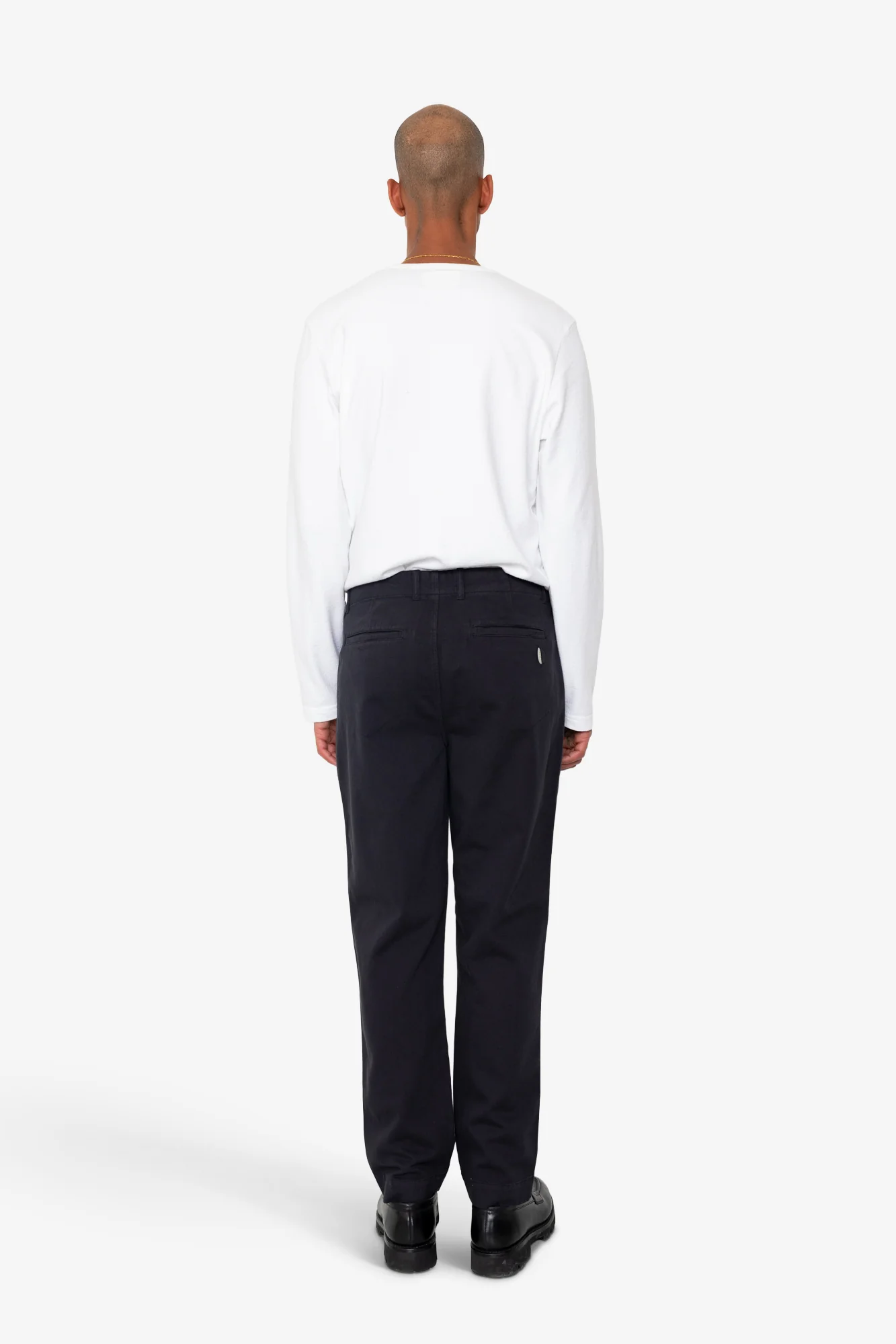 Lean Assembly Pant - Soft Black Brushed Twill - Image 9