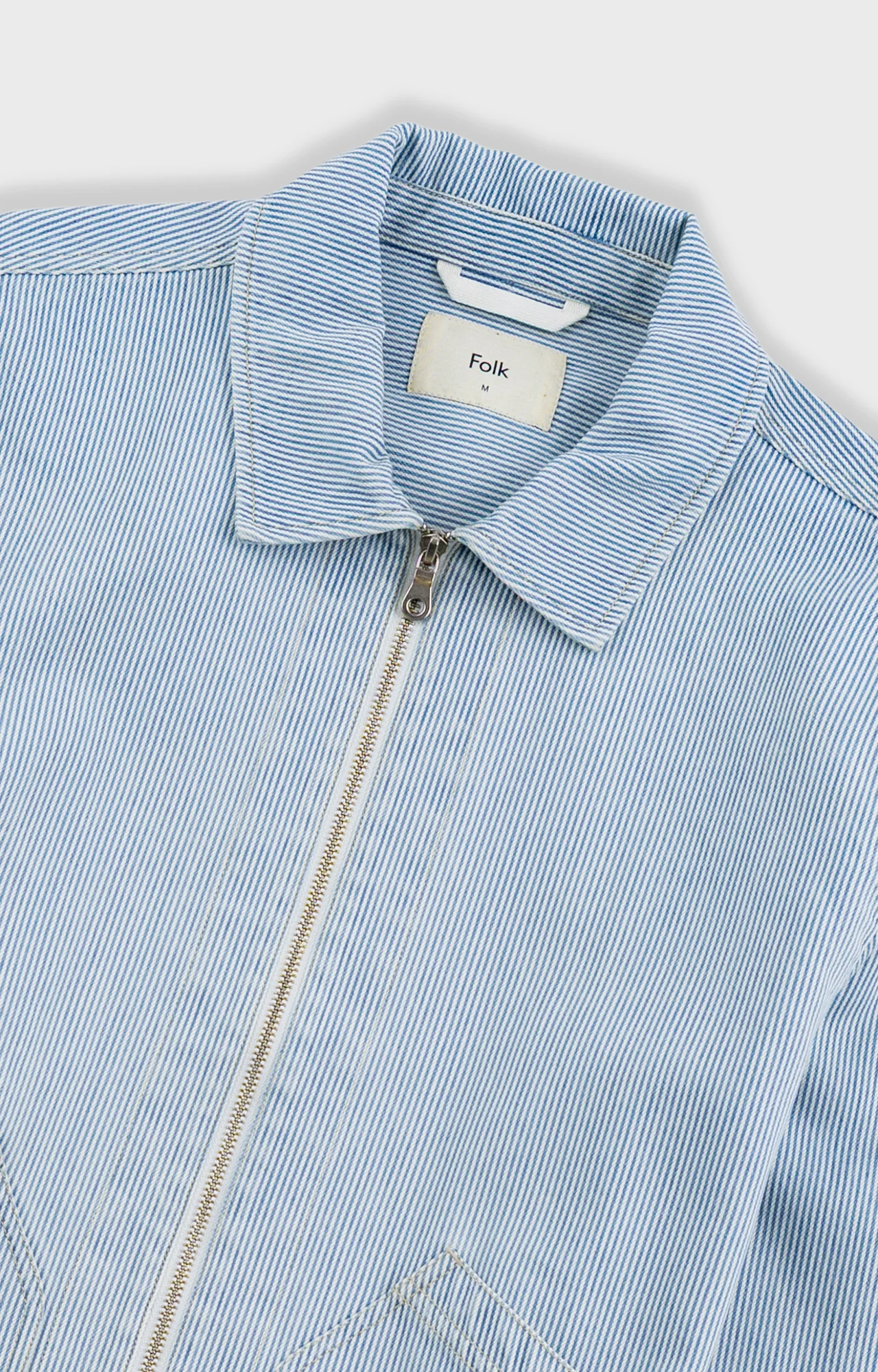 Mechanic Jacket - Pale Ticking Stripe - Image 4