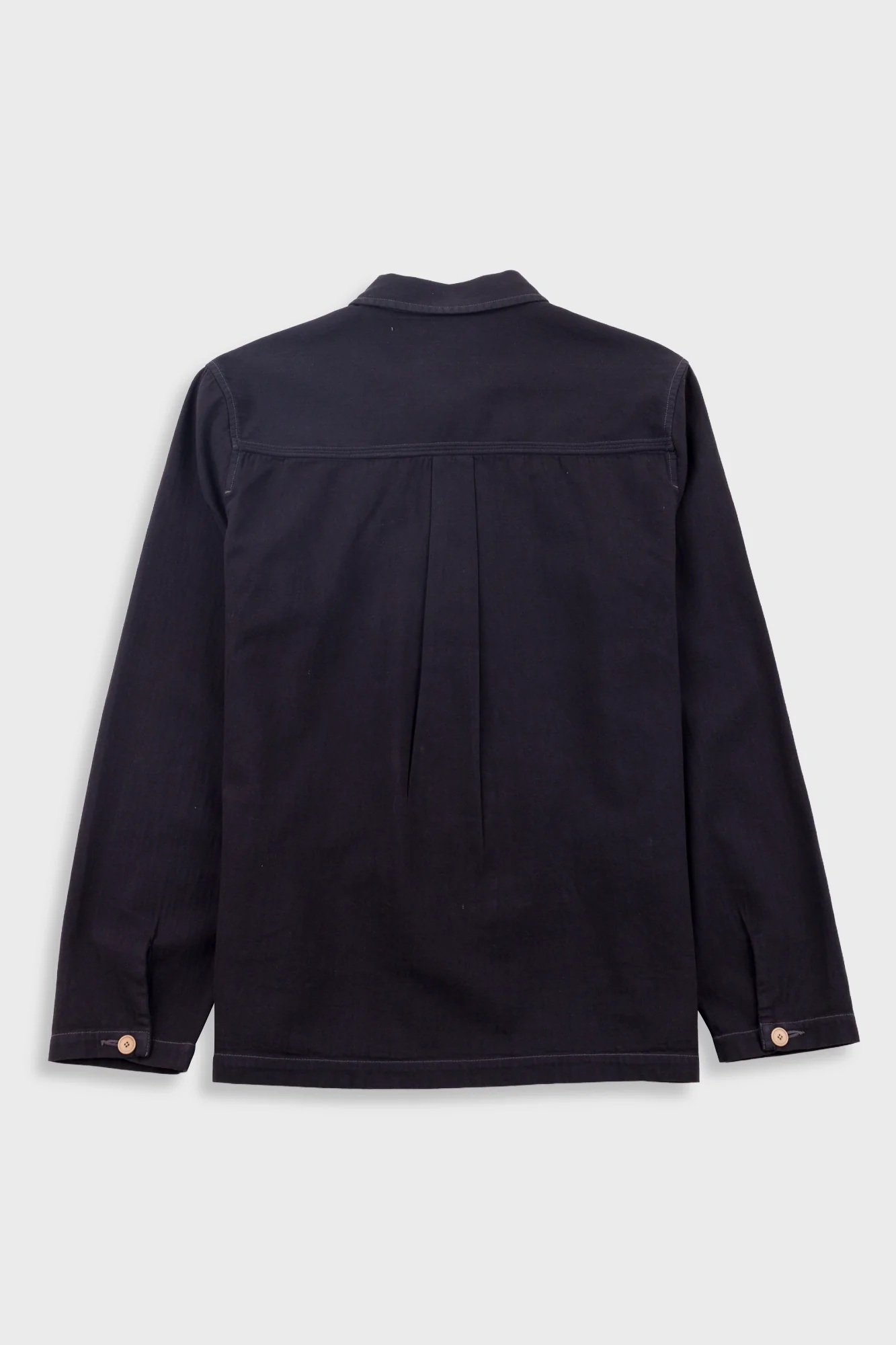 Meyer Shirt Jacket - Black Herringbone - Image 9