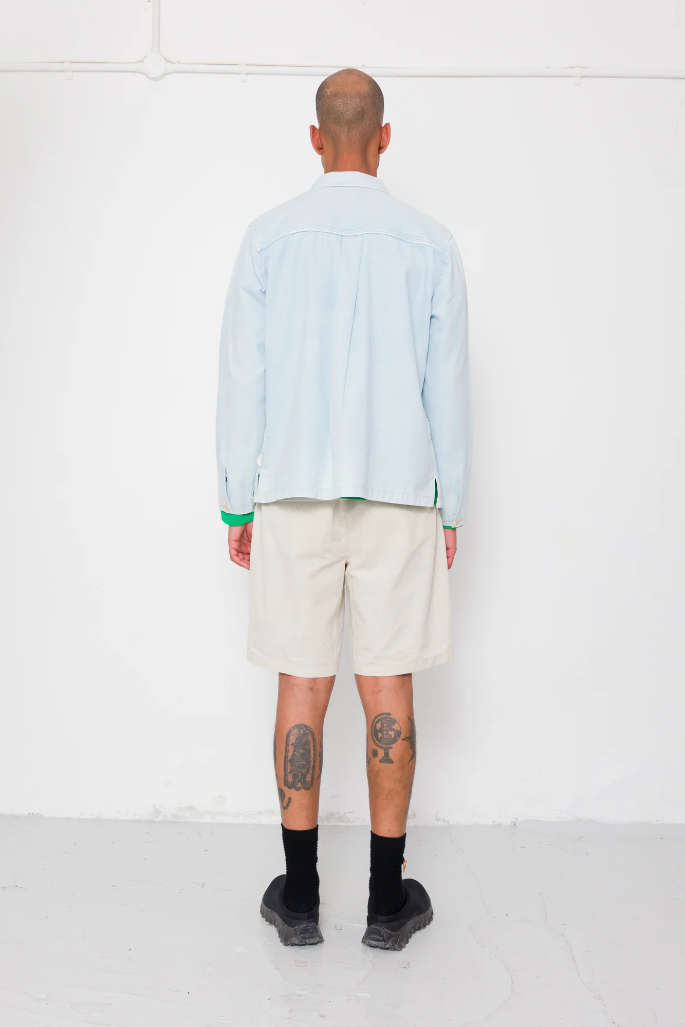 Meyer Shirt Jacket - Light Denim - Image 8