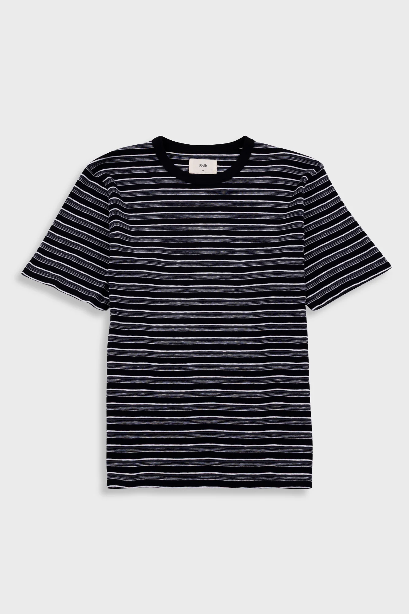 Multistripe T-Shirt - Black Comet Stripe