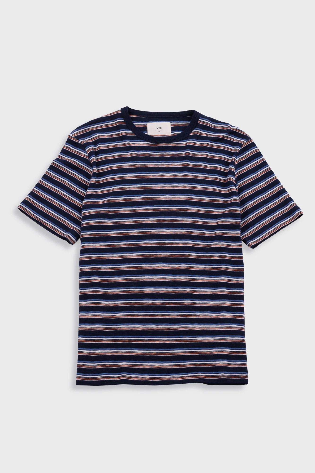 Multistripe T-Shirt - Blue Jungle Cat Stripe
