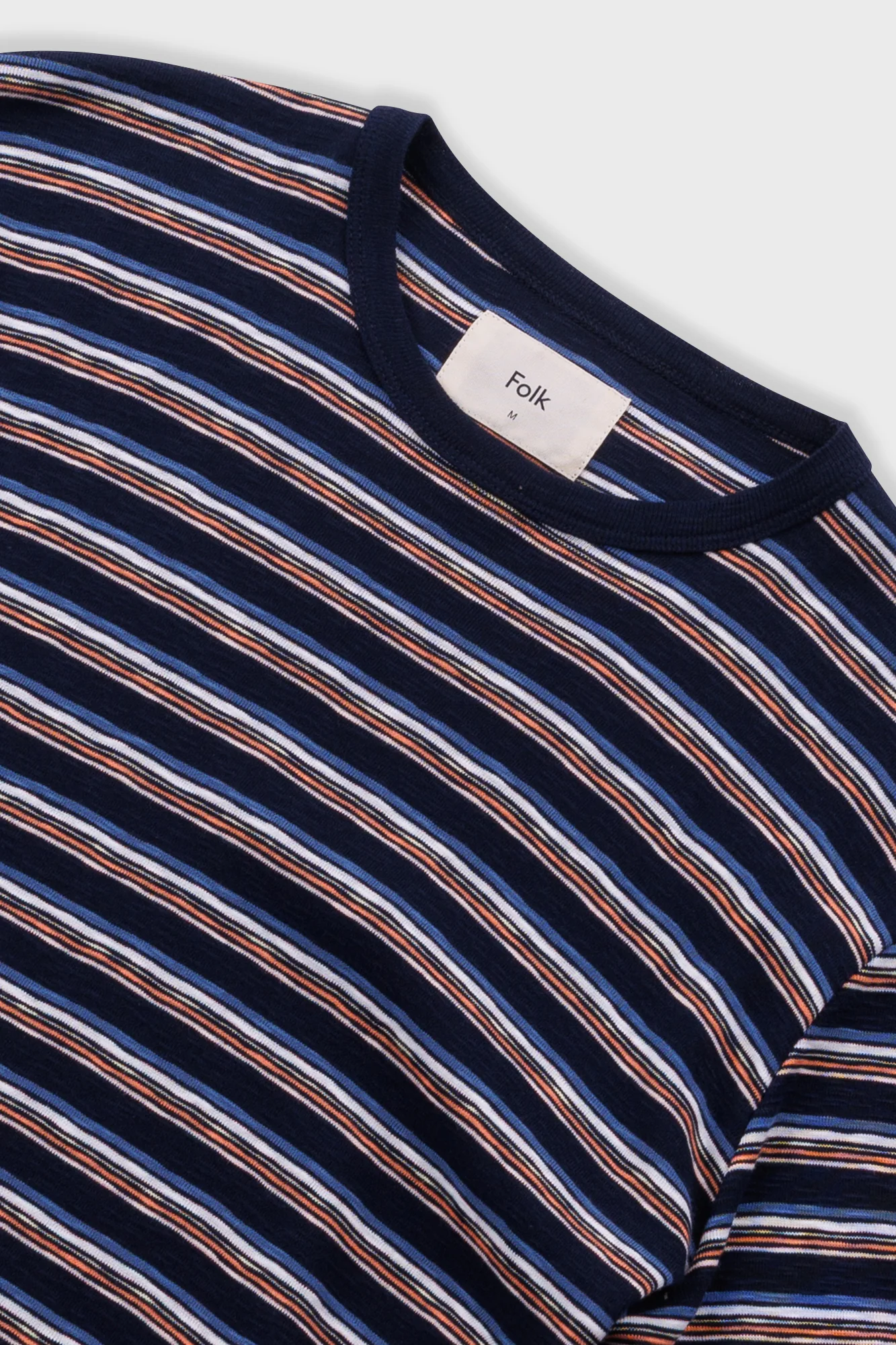 Multistripe T-Shirt - Blue Jungle Cat Stripe - Image 4