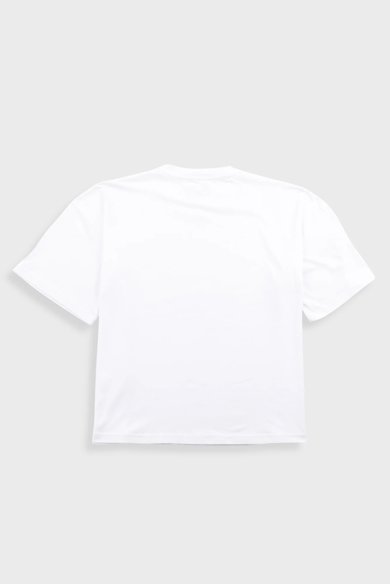 Oversized T-Shirt - White Slub - Image 8