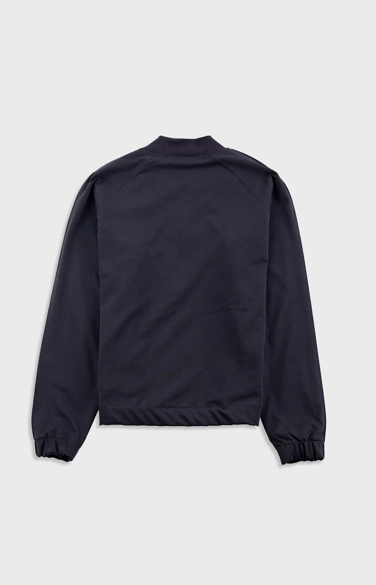 Pintuck Jersey Bomber - Charcoal - Image 9