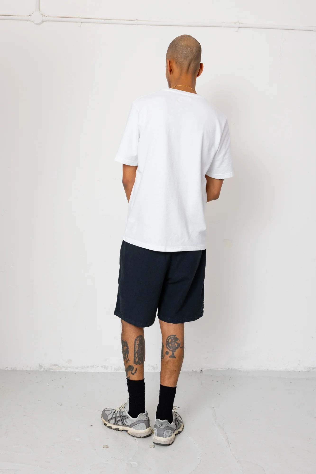 Relaxed Assembly Short - Black Cotton Linen - Image 7