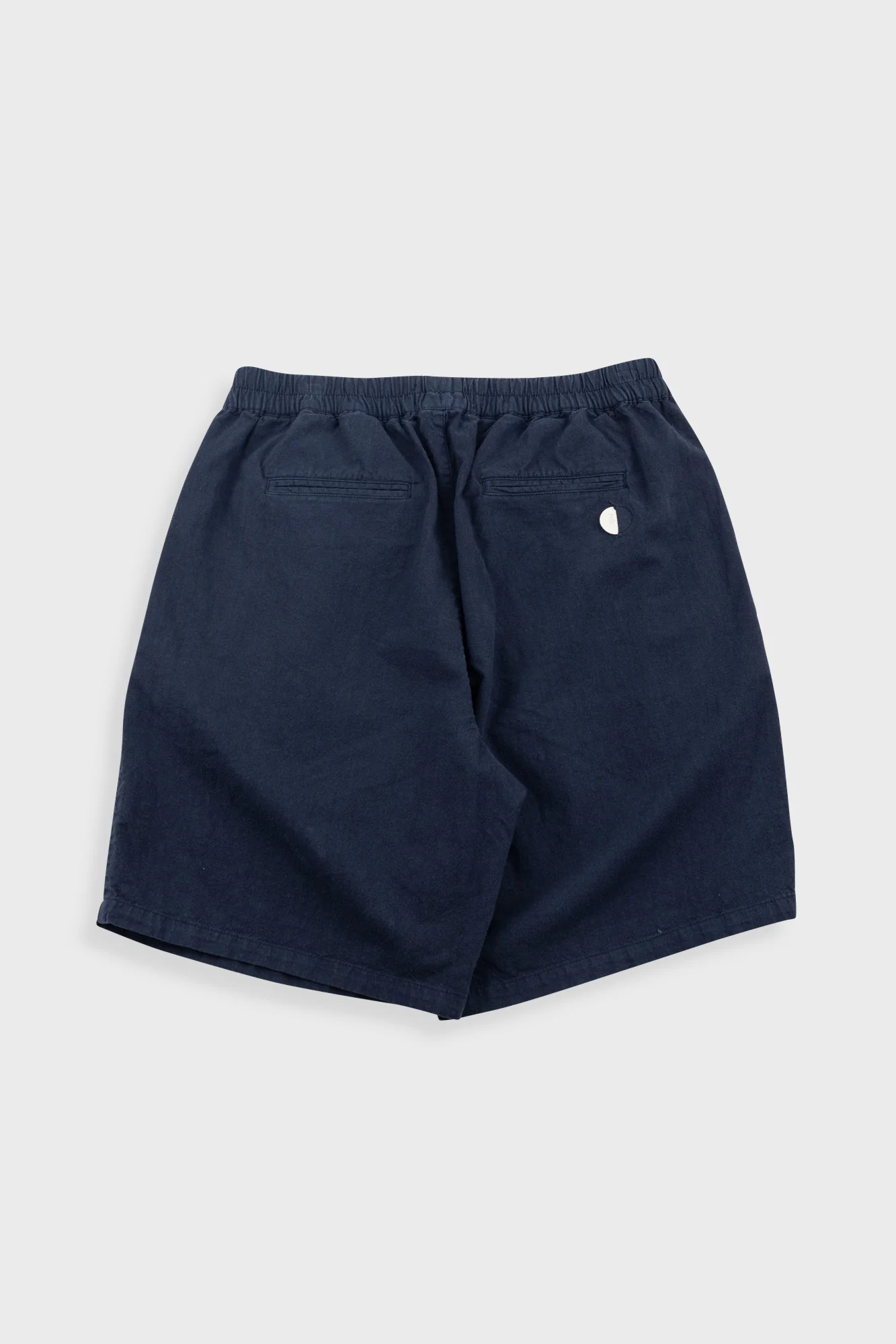 Relaxed Assembly Short - Dark Navy Cotton Linen - Image 8