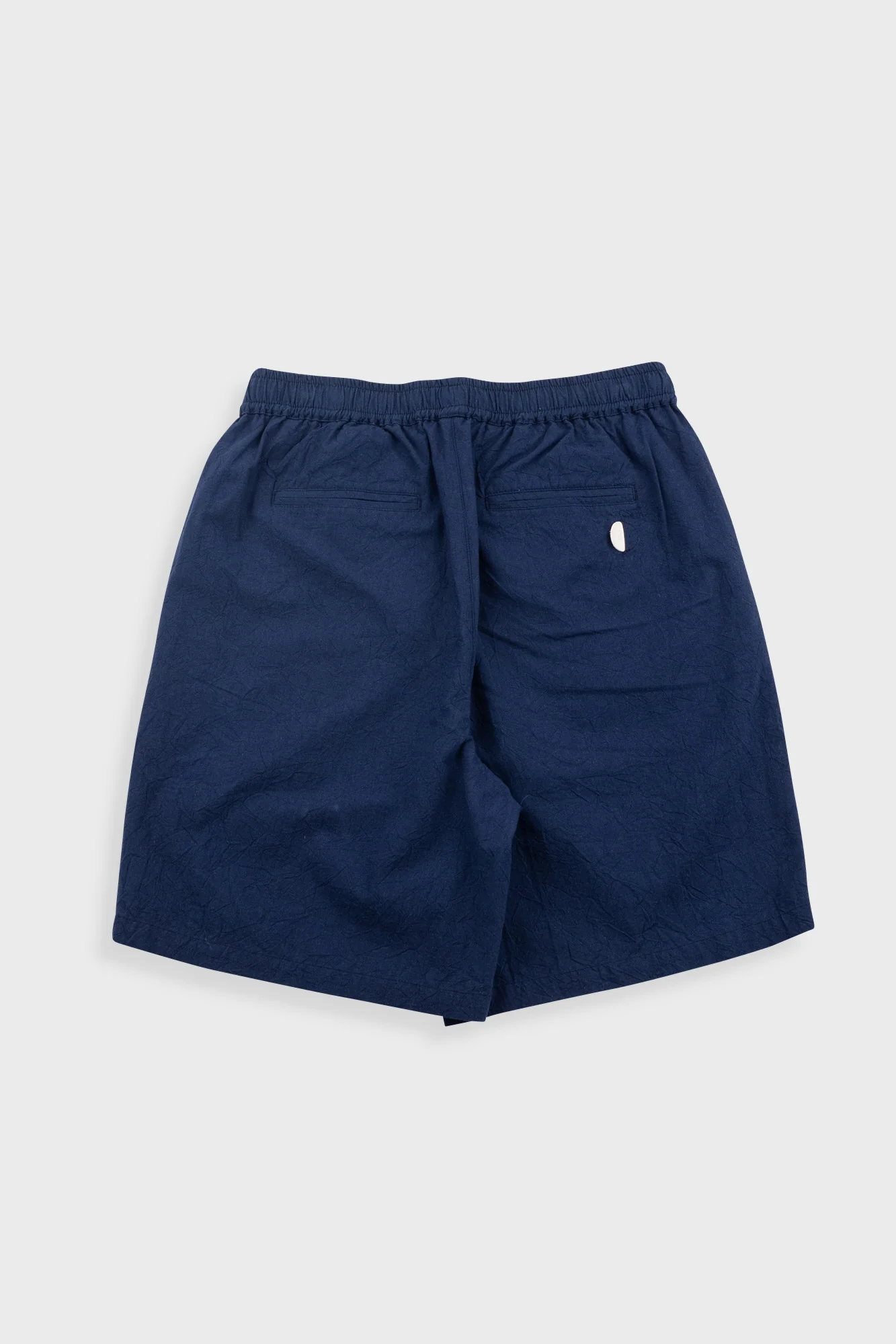 Relaxed Assembly Short - Dark Navy Crinkle - Image 8