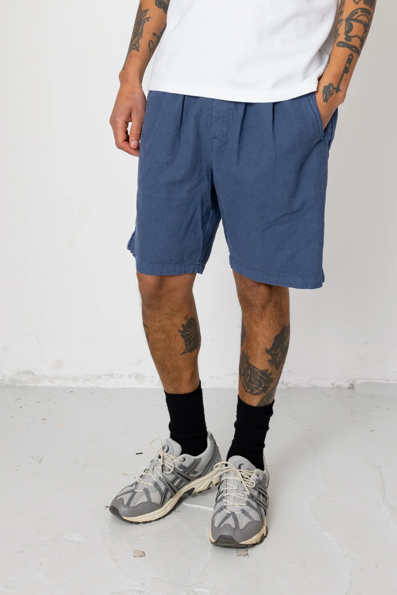 Relaxed Assembly Short - Woad - Image 3