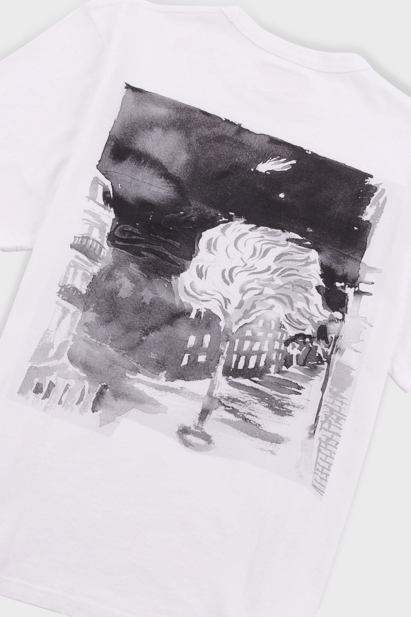 Relaxed T-Shirt - White Comet | Folk x Goss Brothers - Image 6