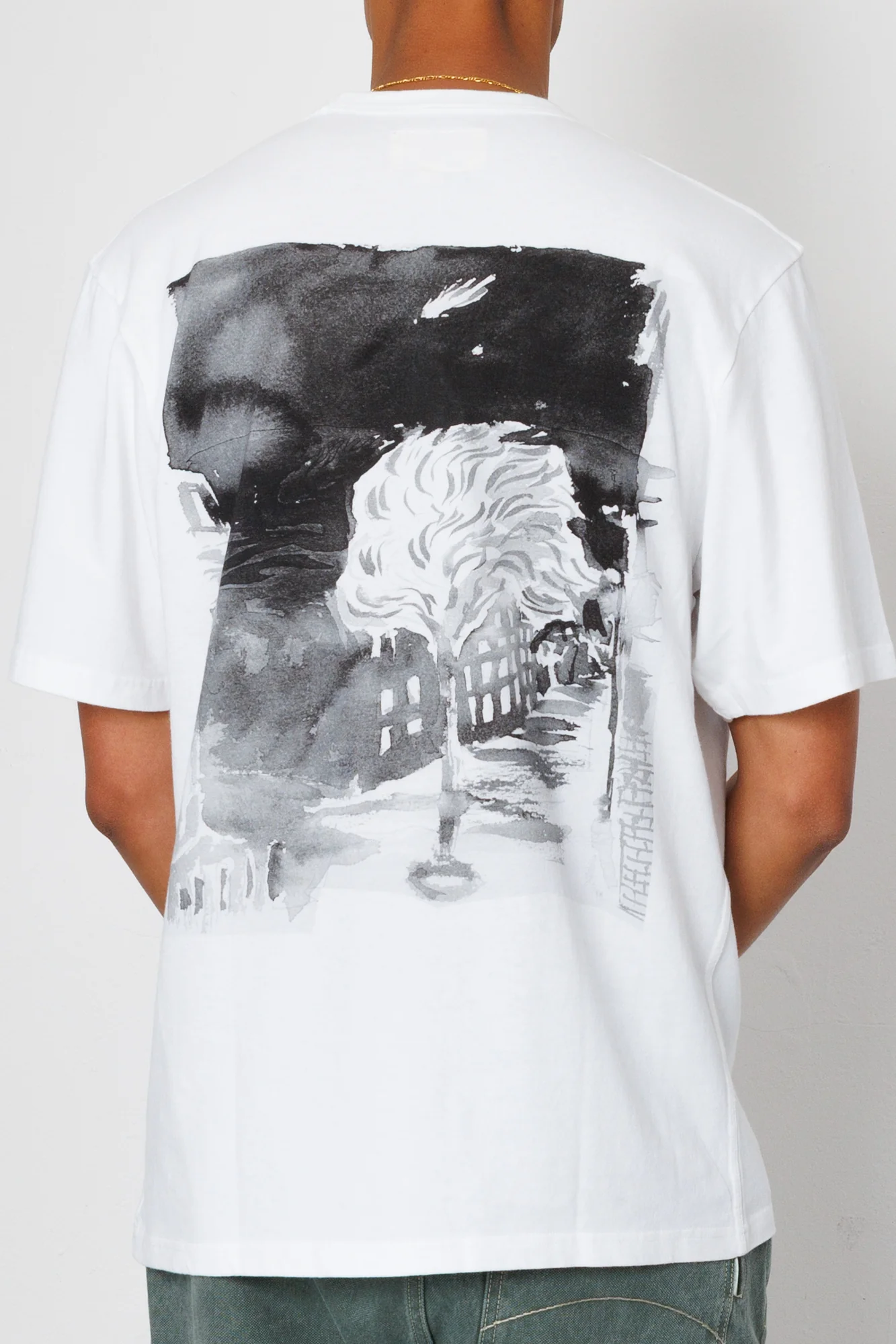 Relaxed T-Shirt - White Comet | Folk x Goss Brothers - Image 9