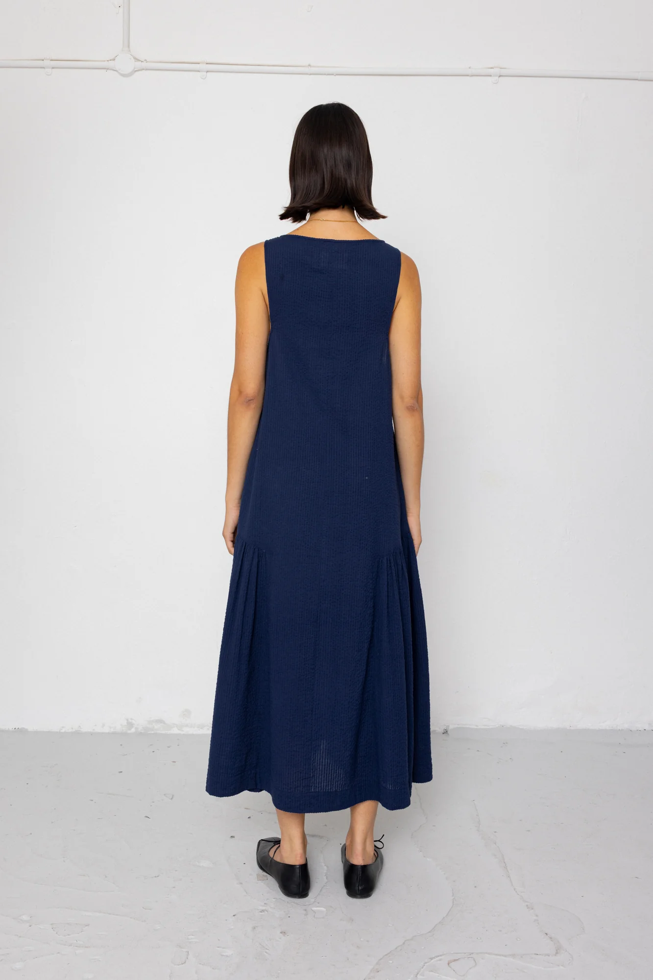 Sarah Dress - Deep Navy - Image 3