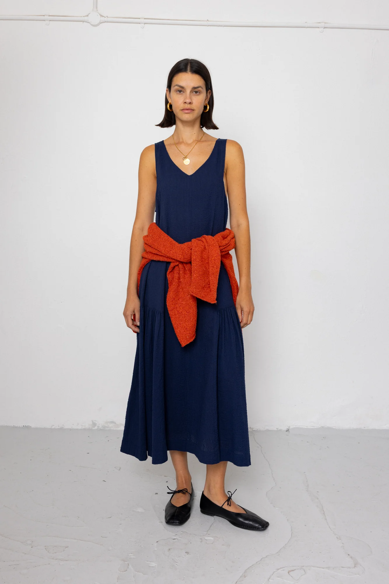 Sarah Dress - Deep Navy - Image 4