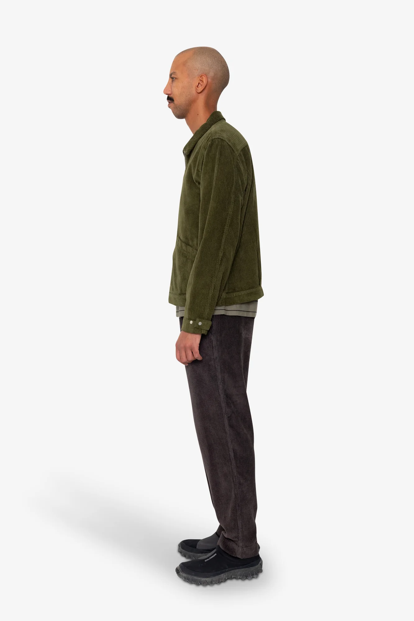 Signal Blouson - Olive Chunky Cord - Image 4