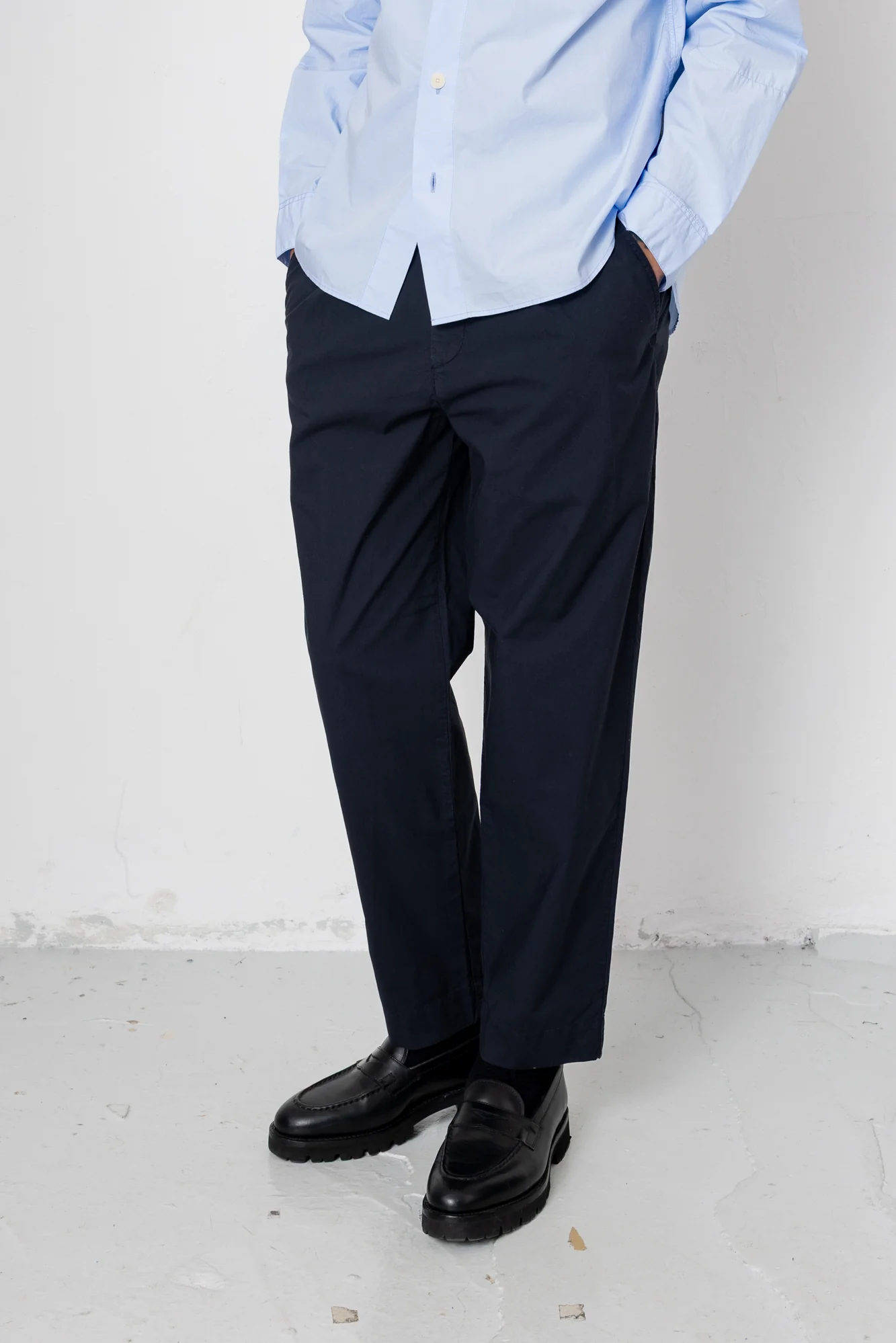Signal Pant - Black Tech Poplin - Image 3