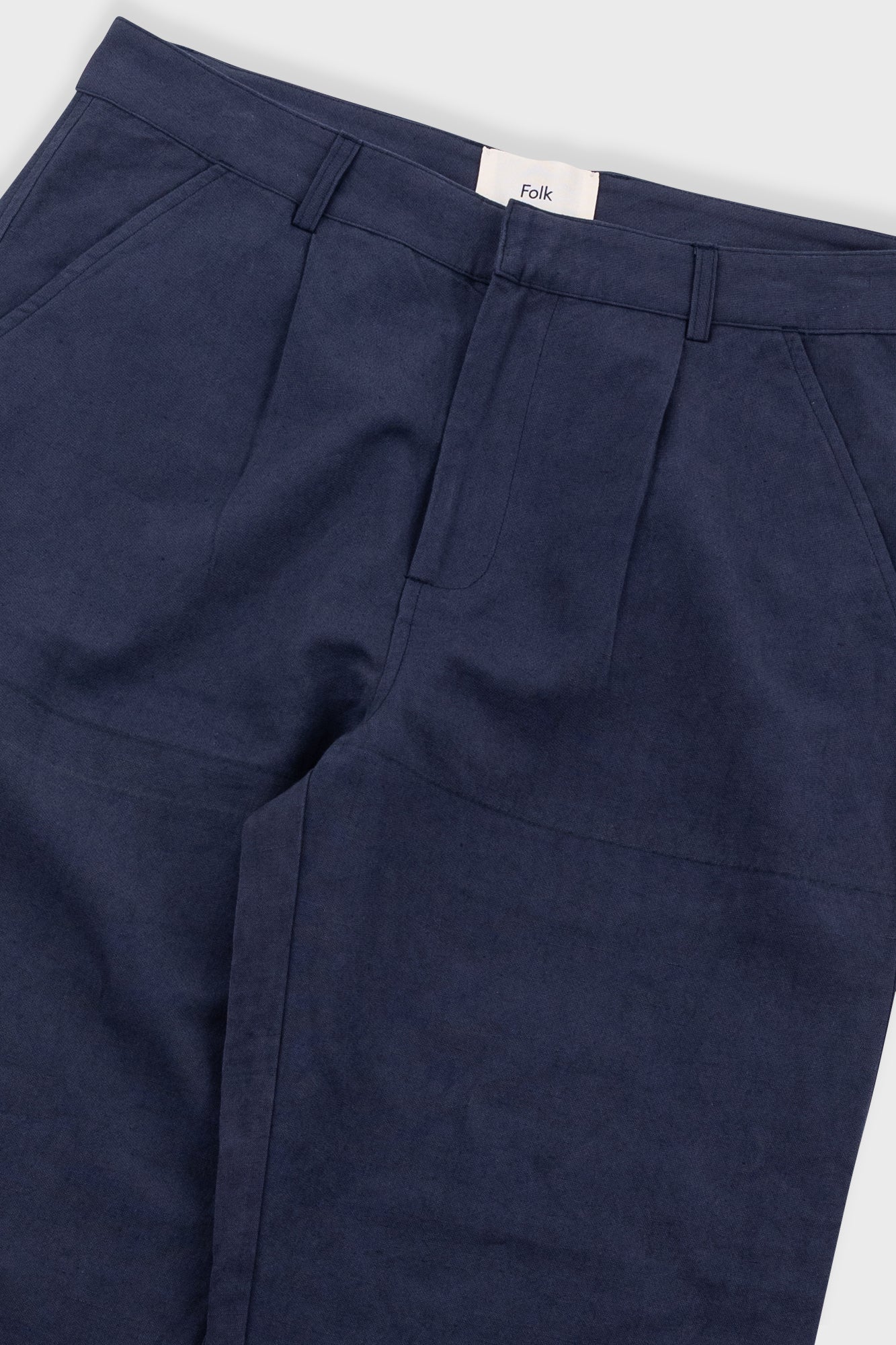 Signal Pant - Dark Navy Slub Linen - Image 4