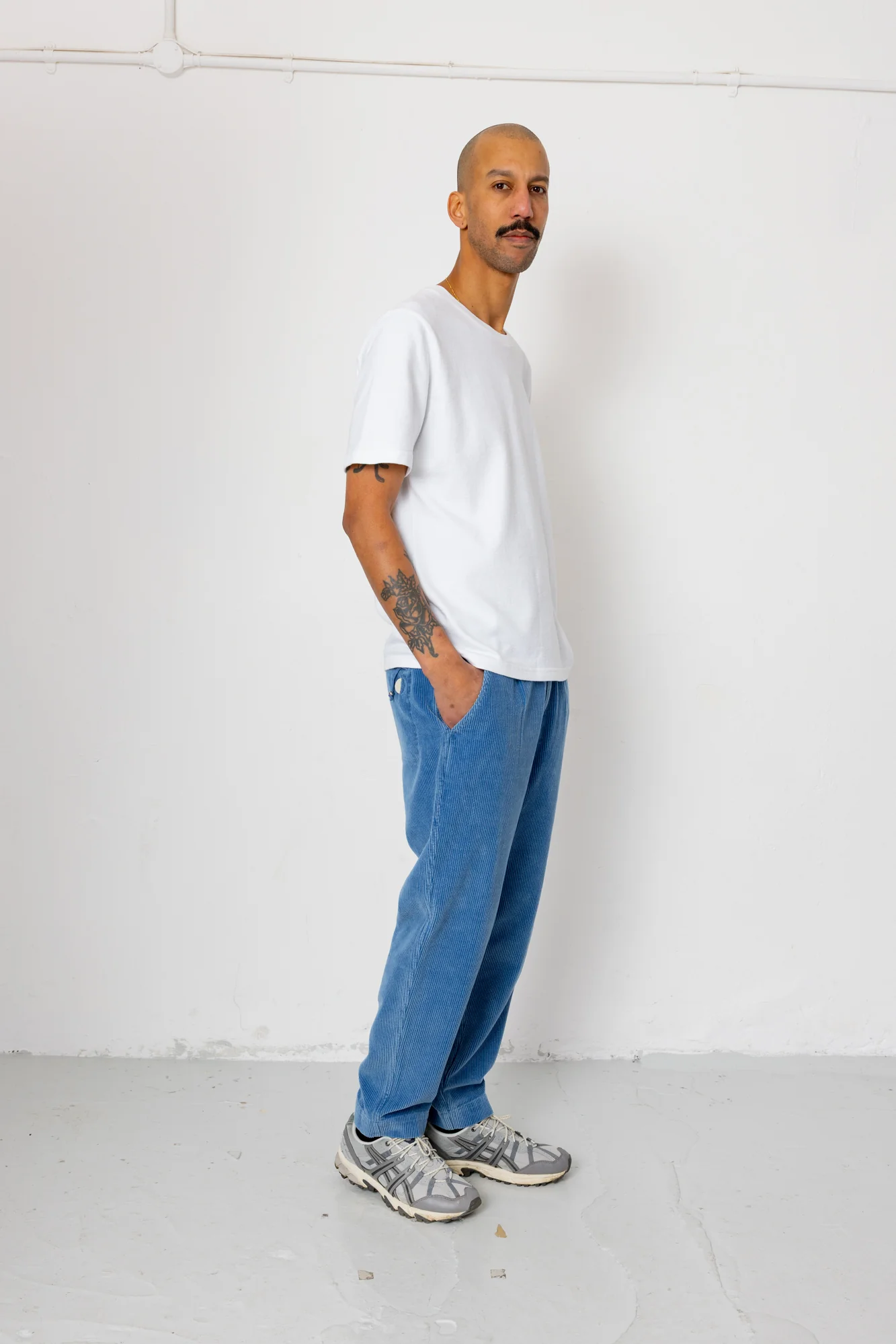 Signal Pant - Soft Blue Cord - Image 6