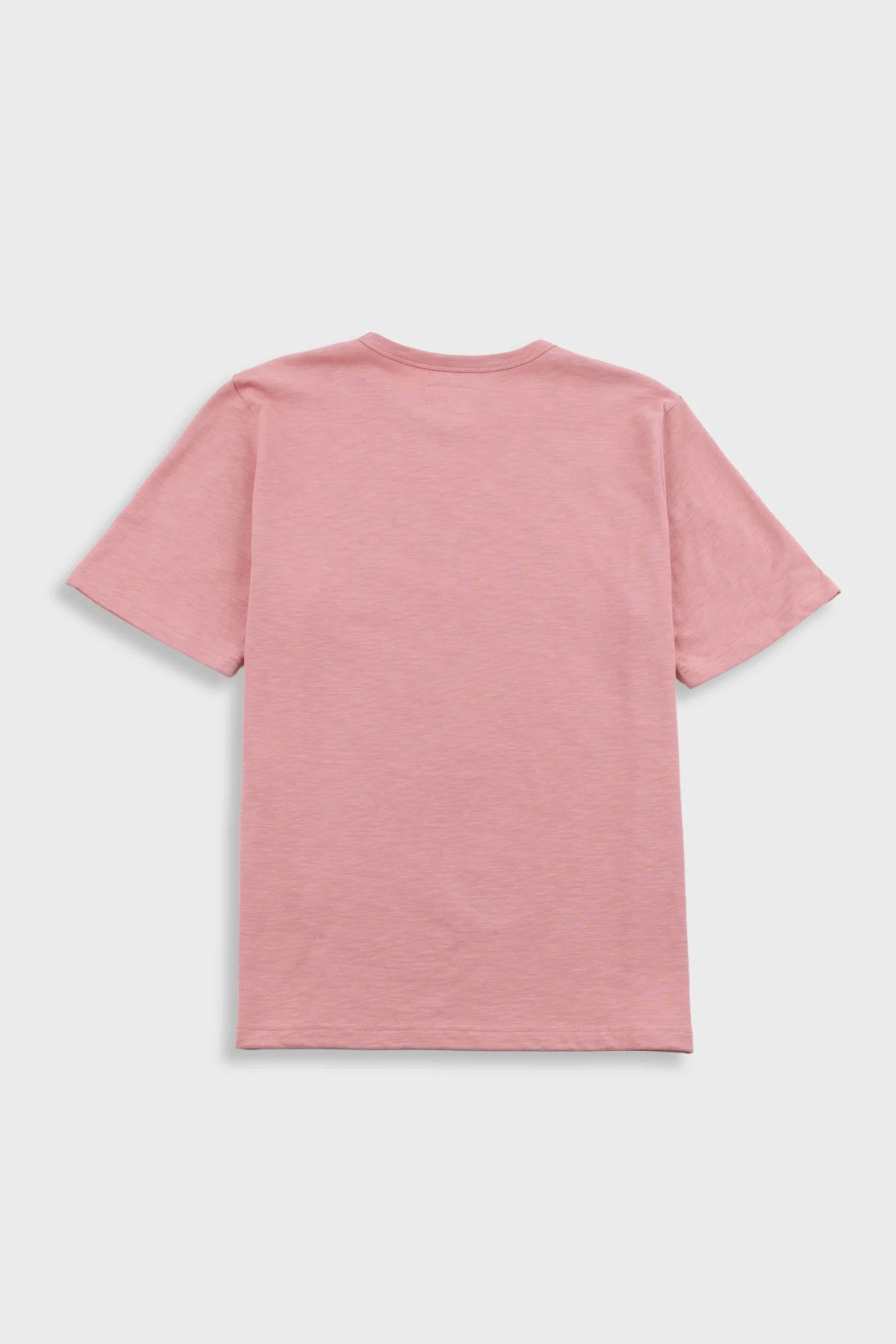 Slub Embroidery T-Shirt - Dusty Pink Parrot | Folk x Goss Brothers - Image 7