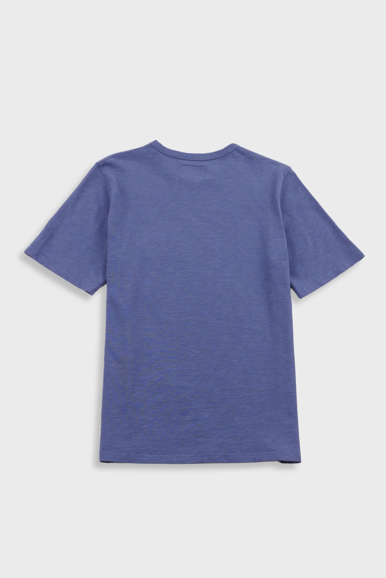 Slub Embroidery T-Shirt - Navy Jungle Cat | Folk x Goss Brothers - Image 3