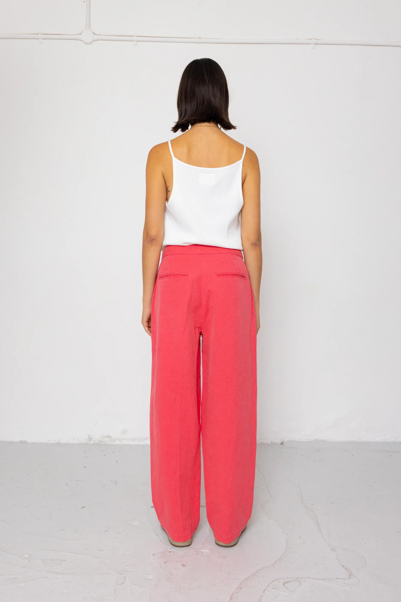 Suit Trousers - Rose Red - Image 5
