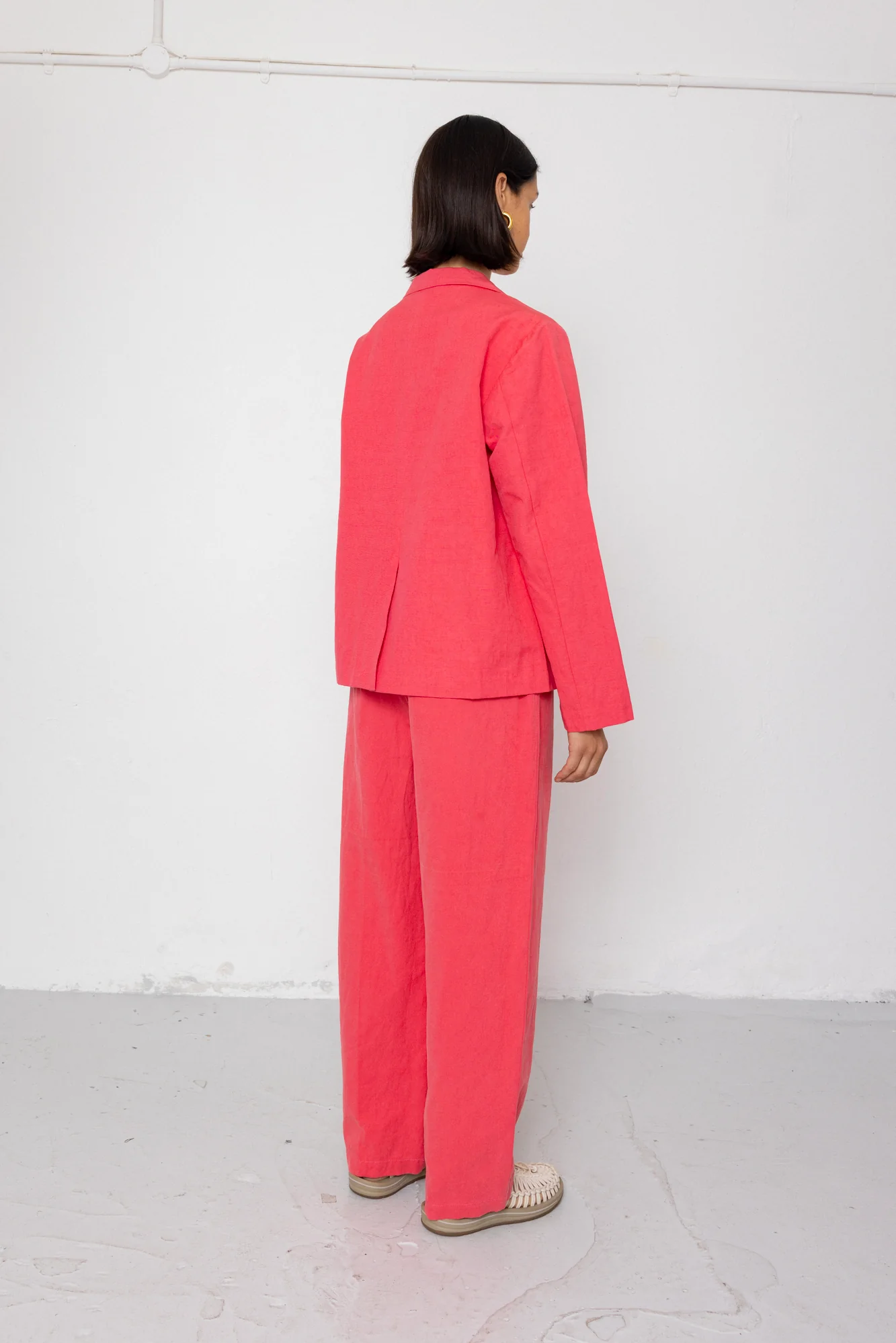 Suit Trousers - Rose Red - Image 9