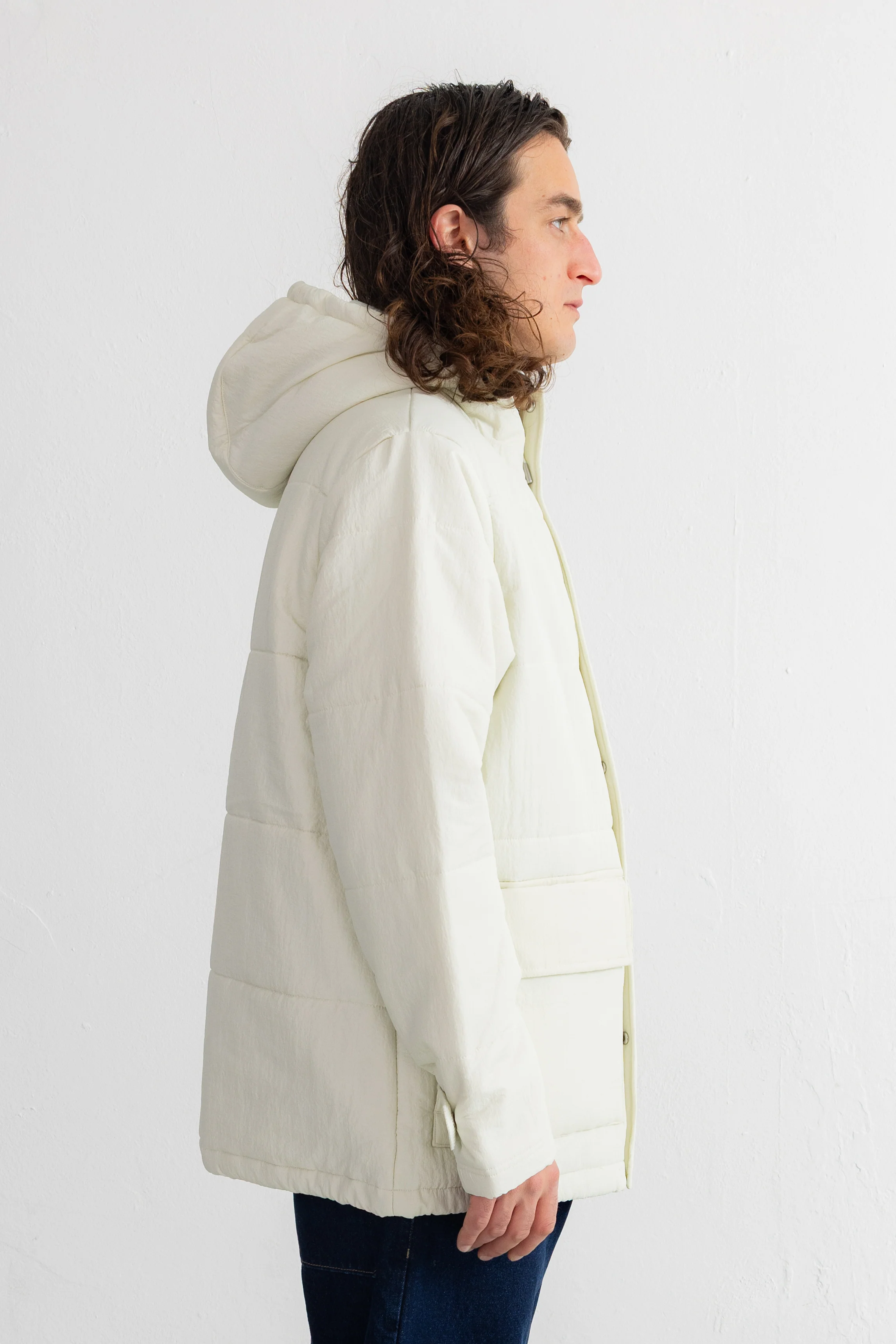 Wadded Alber Jacket - Natural - Image 3
