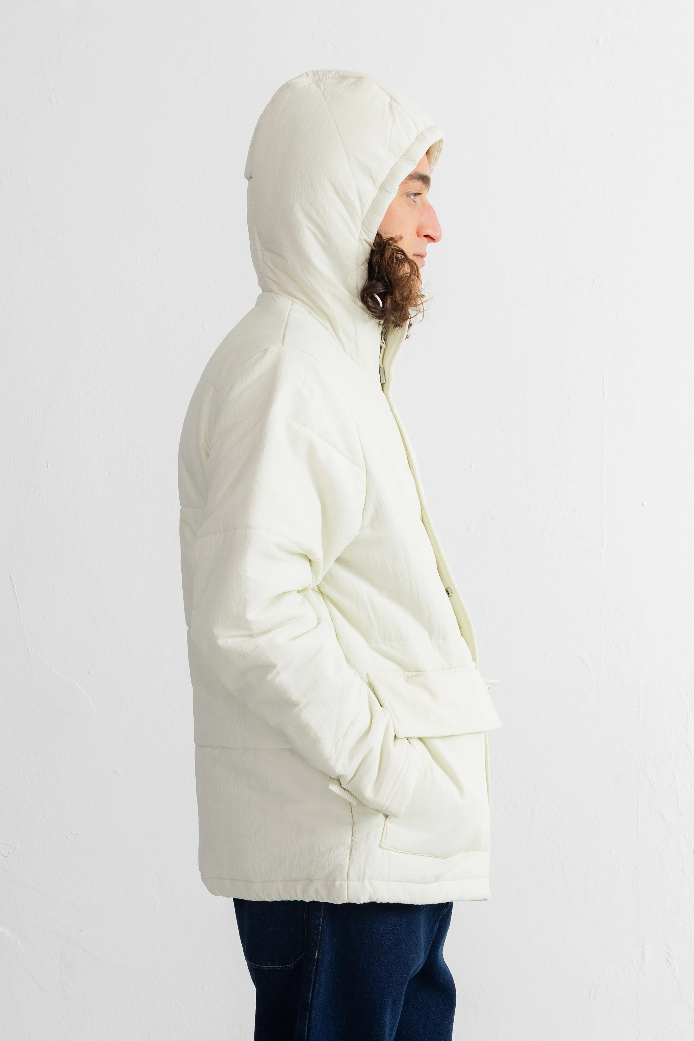 Wadded Alber Jacket - Natural - Image 5