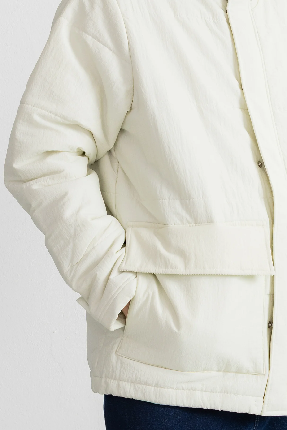 Wadded Alber Jacket - Natural - Image 6
