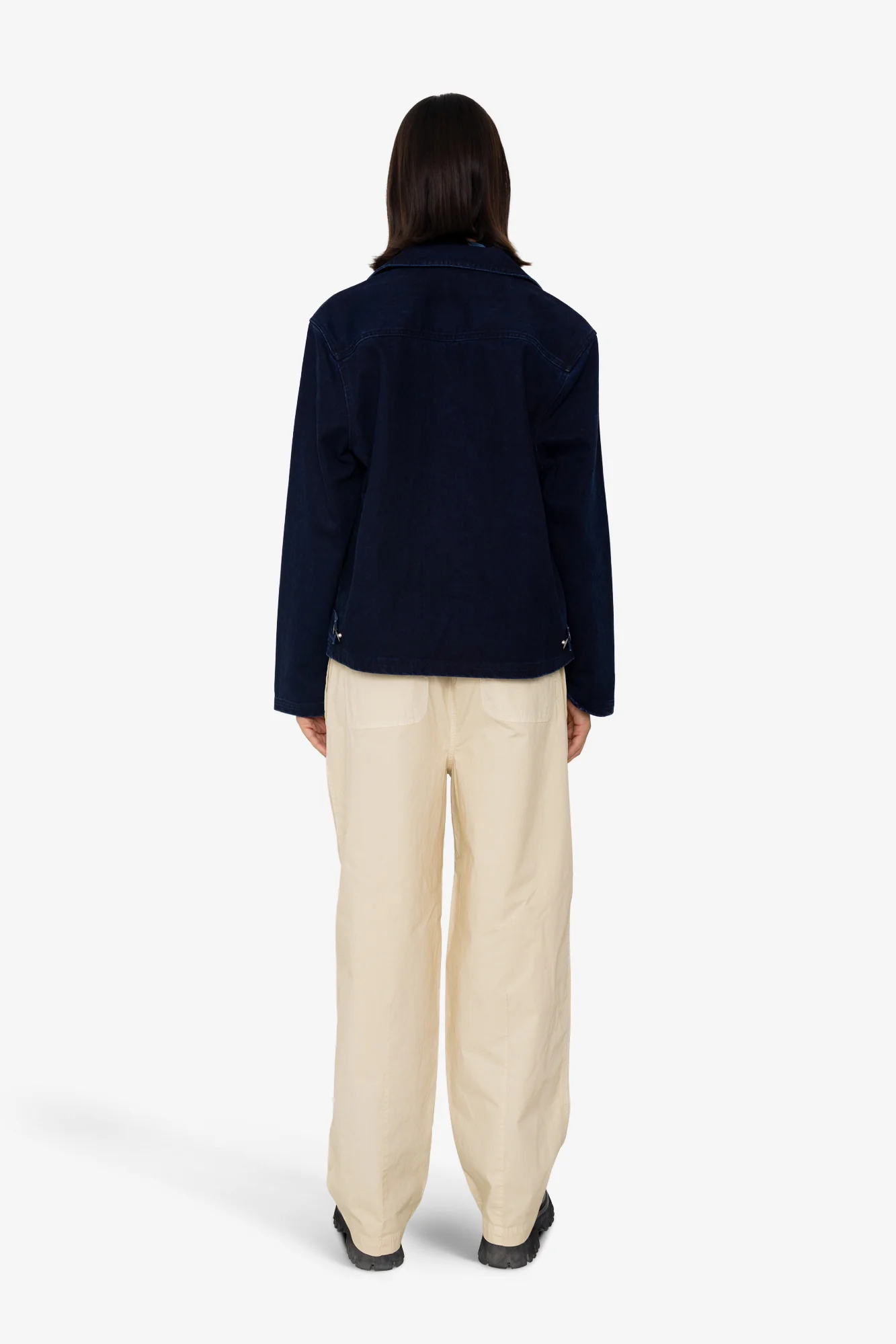 Worker Overshirt - Deep Indigo Slub - Image 8