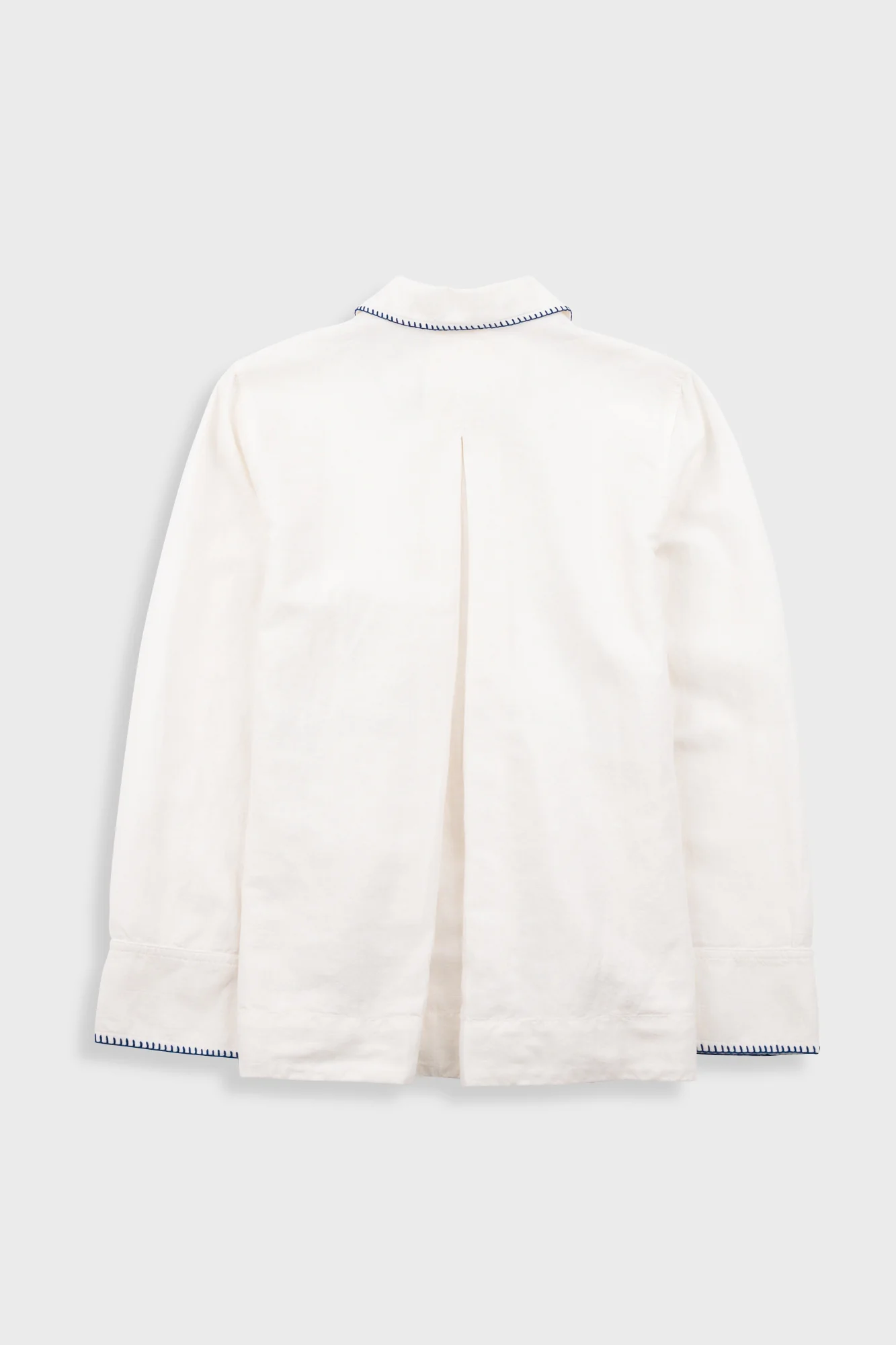 Pleated Shirt - White - Image 9