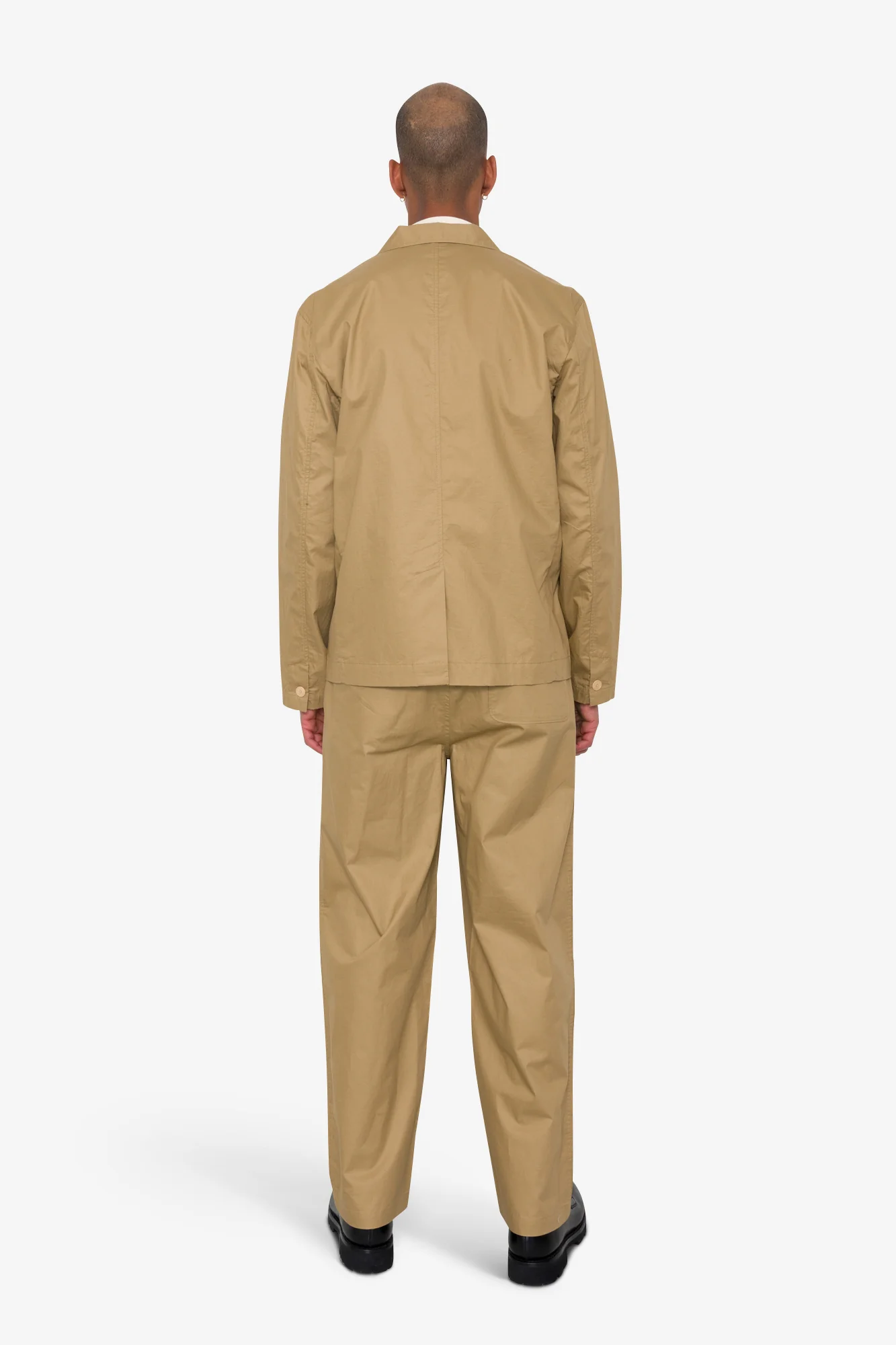 Wide Fit Blazer - Sand - Image 8